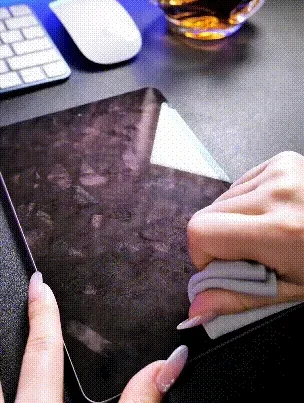 Best Goods collection featuring screen polishing cloth